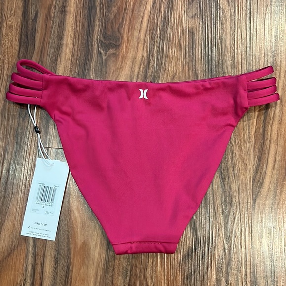 Hurley Max Solid Moderate Bikini Bottom - Picture 11 of 15